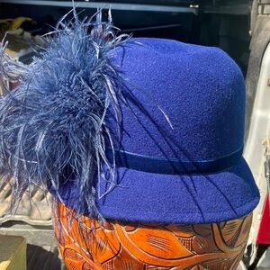 Betmar Royal Blue Wool Hat